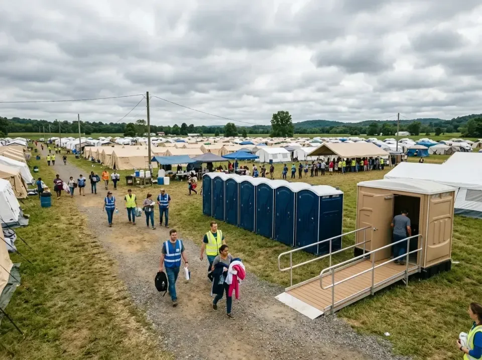 disaster-relief-camp-restrooms-010 — frequently asked questions, Dumpster & Portable Bathrooms Rental in Ayden, NC